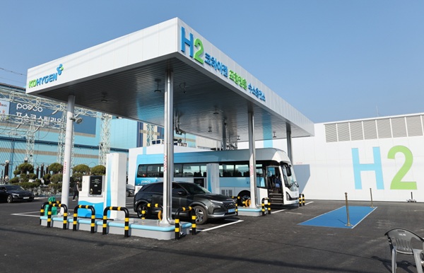 수소자동차 충전소  /사진제공=포항시