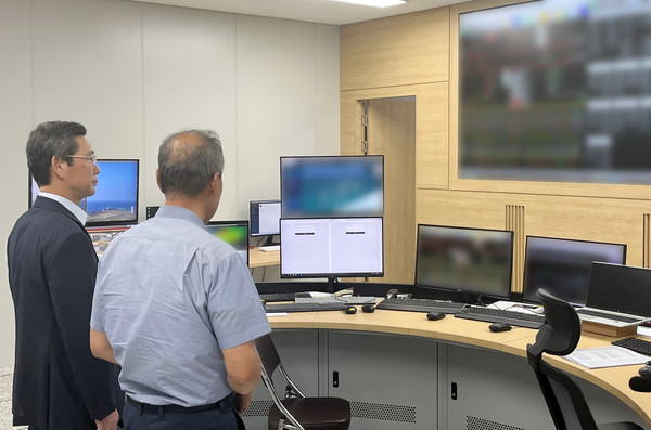 제주한림해상풍력 발전단지 시설 점검 현장 /사진제공=한국전력기술