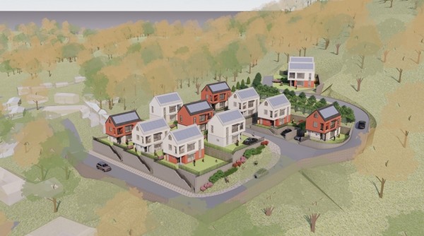 아토피자연치유마을 지역활력타운 조성사업 조감도 /사진제공=금산군