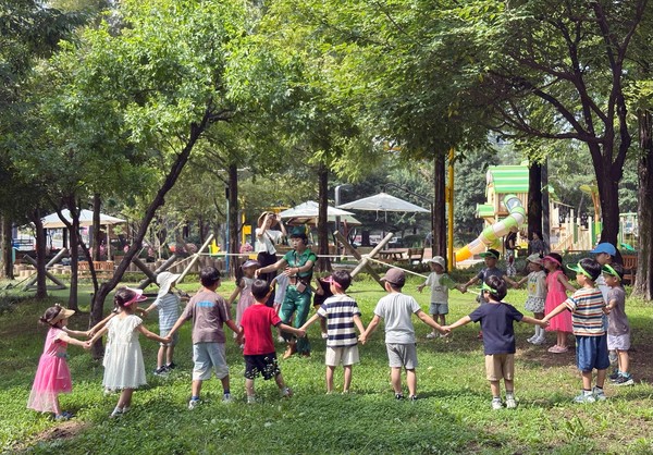 과천시 '어린이 안전 체험 교육'  /사진제공=과천시