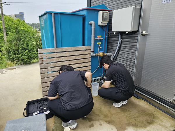 여주시 장마철 환경오염 대비 지도점검 /사진제공=여주시