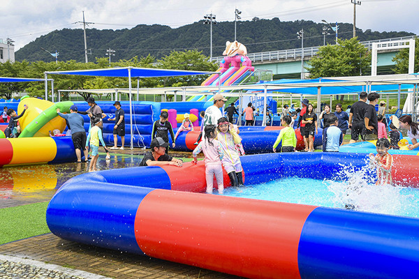 문경 영강어린이물놀이 축제장 /사진제공=문경시
