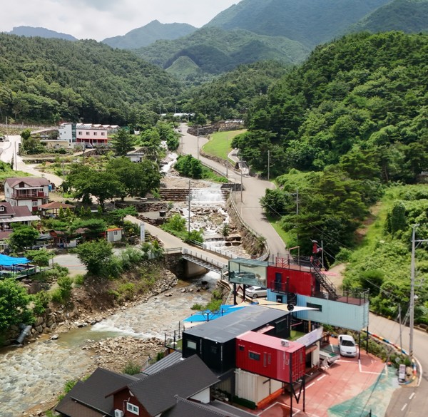 경상남도 산청군 산청읍 내리 사방댐 /사진제공=산림청
