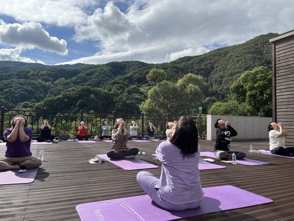 국립산림치유원 산림치유프로그램 운영 사진 /사진제공=한국산림복지진흥원