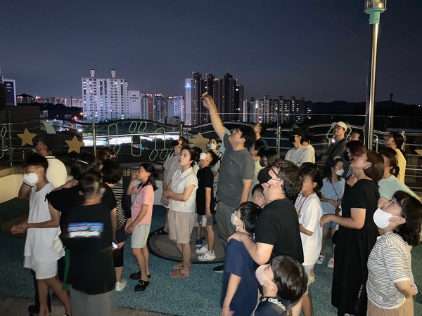 여름밤별자리 관측  /사진제공=군포시