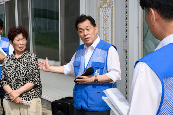 이재준 시장, 입북동 주민 숙원 해결 /사진제공=수원시