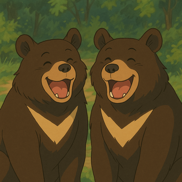 반달가슴곰 그림 /AI 제작=최혁주 학생기자