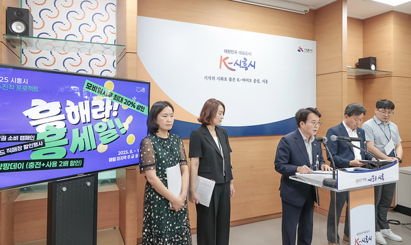 시흥시가 내수 진작 특단 대책 ‘흥해라 흥세일’을 추진한다. /사진제공=시흥시