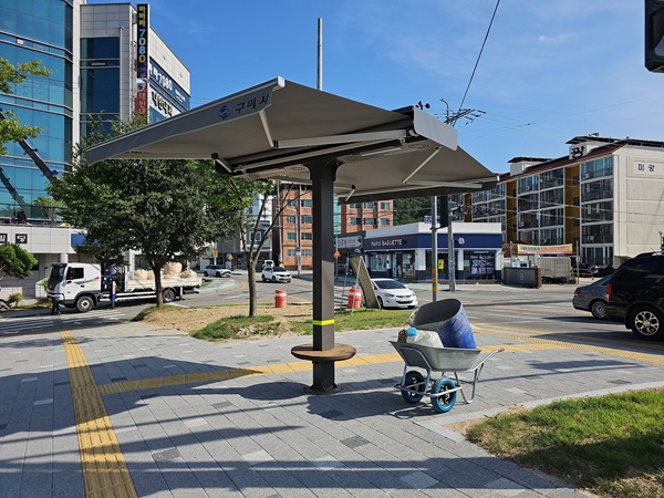 스마트그늘막  /사진제공=구미시