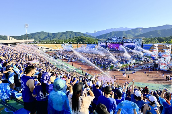 싸이 흠뻑쇼 속초전경 사진 /사진제공=속초시