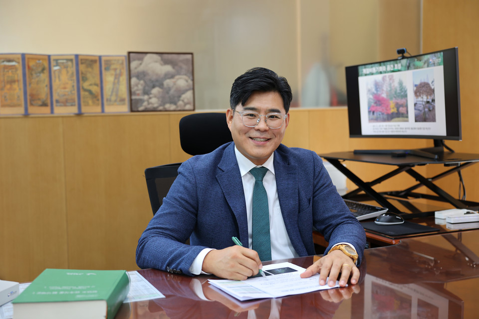 임영석 국립수목원장 /사진제공=국립수목원