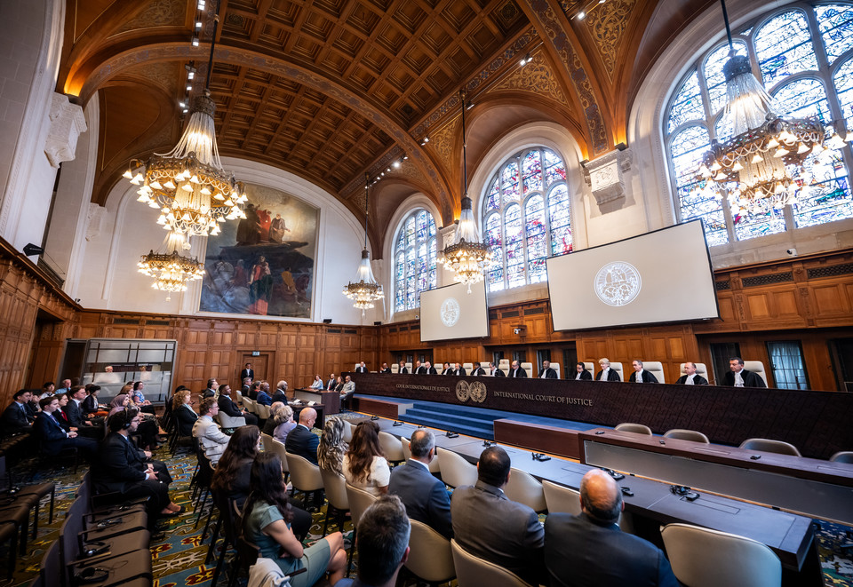 지난달 23일, 유엔 최고 사법기관인 ICJ는 세계 각국이 기후 조치를 취하지 않을 경우 국제법 위반으로 간주돼 책임을 물을 가능성을 여는 역사적인 결정을 내렸다. /사진출처=ICJ