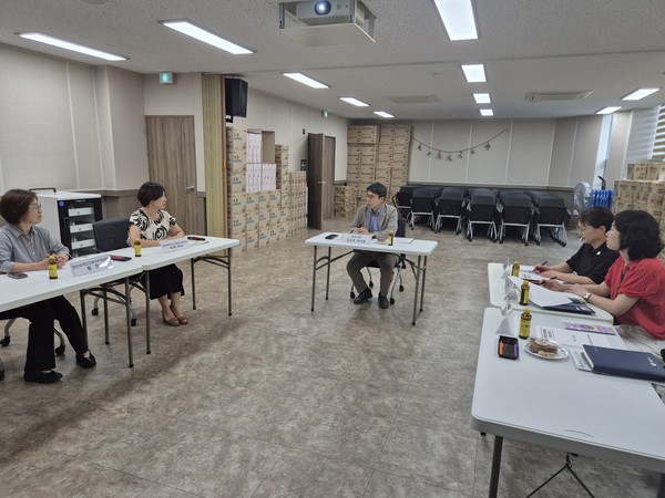 김신호 양산부시장은 8월28일 관내 주요 노동자 복지시설을 방문, 현장 행정을 펼쳤다. /사진제공=양산시