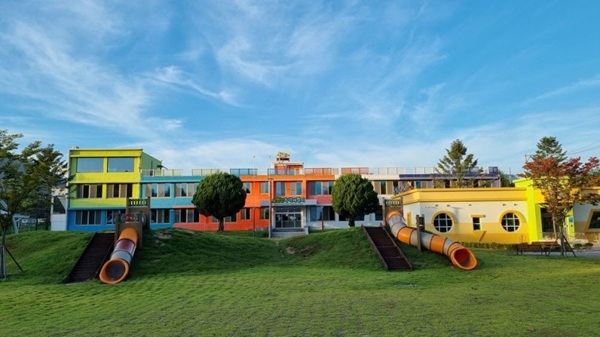 녹색체험터가 조성된 자천중학교  /사진제공=경북교육청