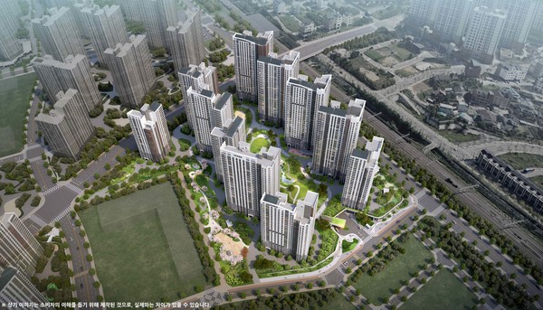 ‘천안 아이파크 시티 2단지’  조감도