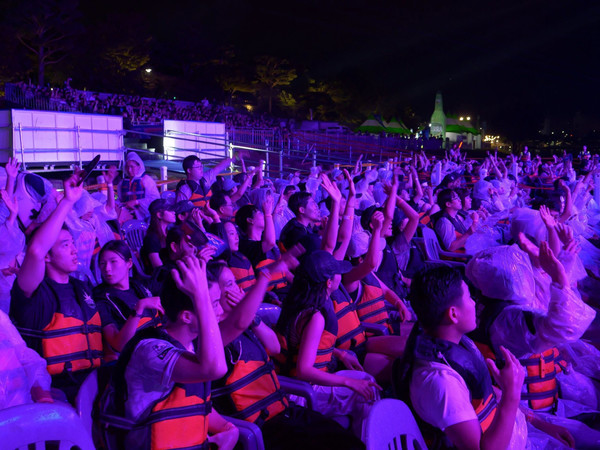 ‘진주 M2 페스티벌’ 열광속 마무리 /사진제공=진주시