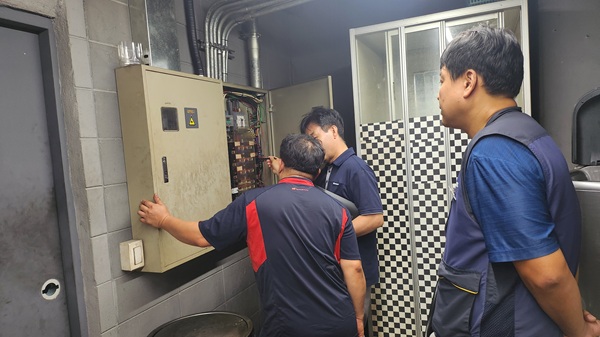 취약시설 집중 현장 안전 점검  /사진제공=경산시