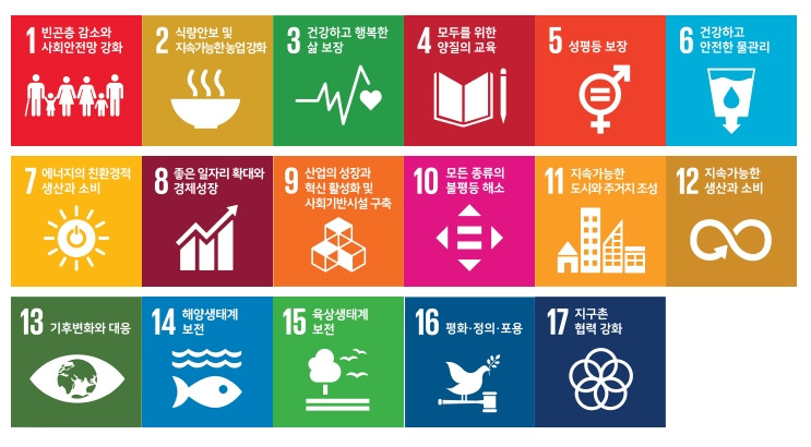 지속가능발전목표 /자료제공=한국환경공단