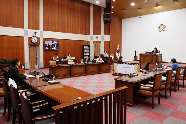 군포시의회 제283회 임시회 상임위원회회의 /사진제공=군포시의회