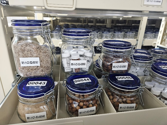 수장고 보존 종자 /사진제공=국립생물자원관