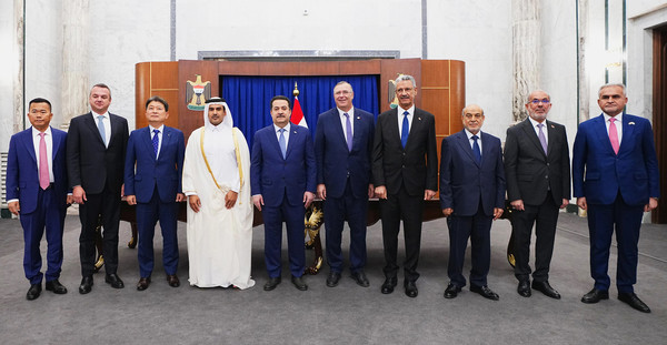 이라크 WIP 계약 서명식 /사진제공=현대건설