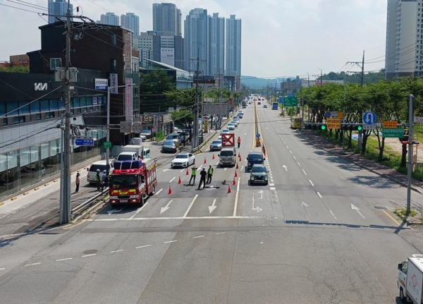 이천시 깨끗하고 안전한 물 공급 기반 강화 수계전환 작업 /사진제공=이천시