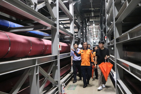 수원소방서, 삼성전자 수원사업장 화재예방 현장안전지도 /사진제공=수원소방서