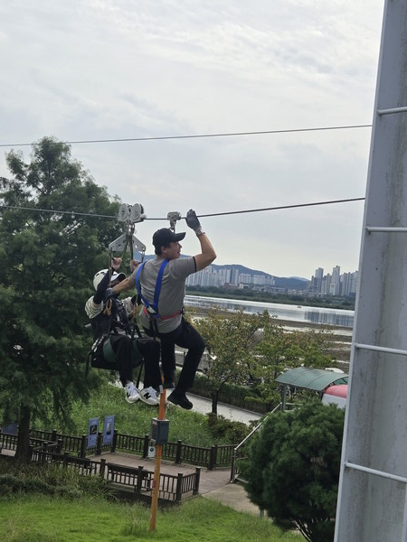 의왕 스카이레일 인명구조 훈련  /사진제공=의왕도시공사