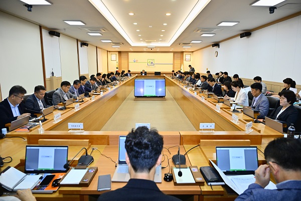 추석 명절 대비 전통시장 민관 합동점검 보고회의  /사진제공=속초시