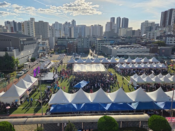 미추홀미디어문화축제 전경. /사진제공=미추홀구