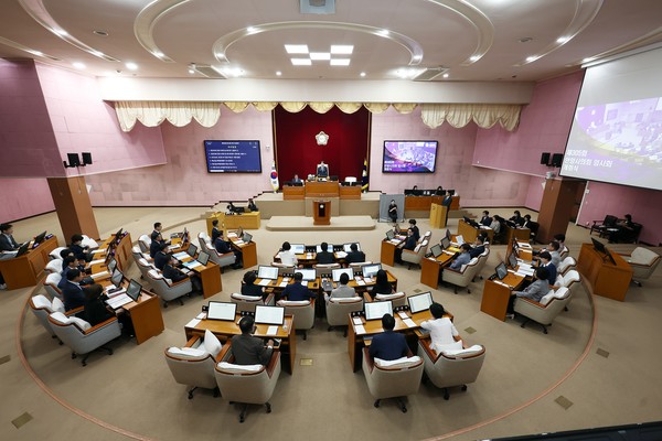 안양시의회, 제305회 임시회 폐회 /사진제공=안양시의회