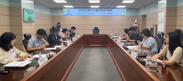 산업안전보건위원회 회의  /사진제공=의성군
