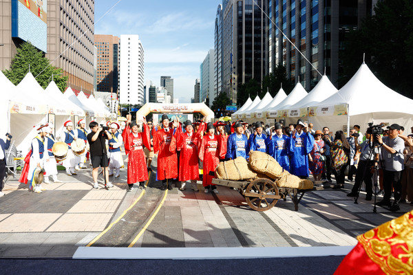 이천쌀문화축제 서울 청계광장 사전행사  /사진제공=이천시