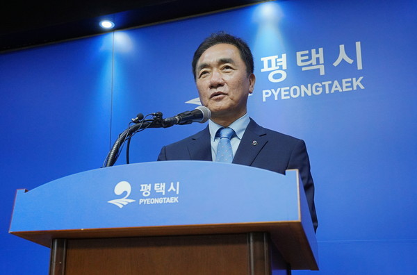 정장선 평택시장 “이번 임기 끝으로 30년 정치 마무리” /사진제공=평택시