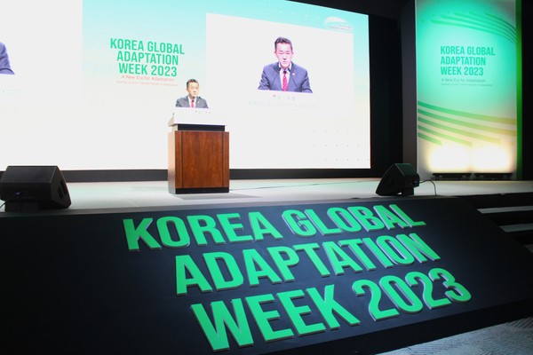 2023년 8월 인천 송도컨벤시아에서 개막한 2023 유엔기후변화협약 적응주간 /사진=박선영 기자