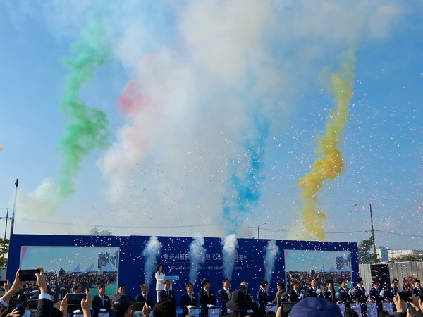 시흥배곧서울대학교병원 건립공사 착공식  /사진=조원모 기자