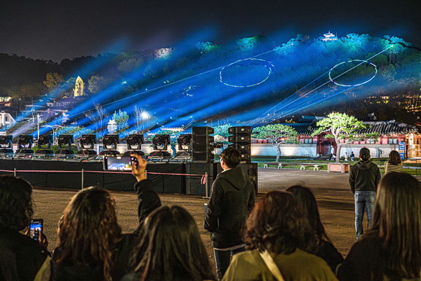 화성행궁 야간개장 모습 /사진제공=수원시