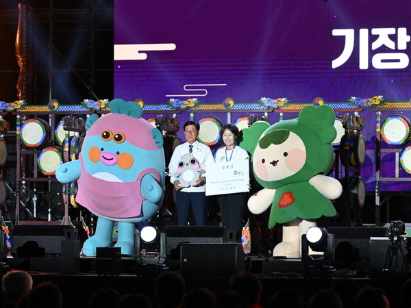 군은 9월27일 기장군 관광캐릭터 임명식을 갖고 '기장프렌즈' 탄생을 선언했다. /사진제공=기장군