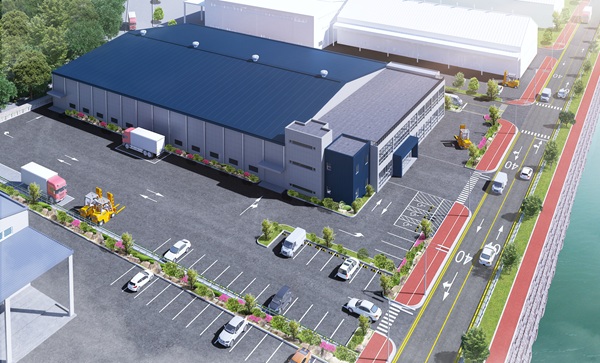 전기차 사용후 배터리 인라인자동평가센터 조감도 /사진제공=경상북도