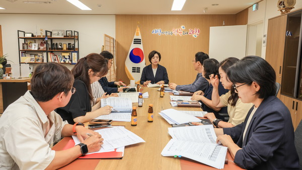 과천시, 2026년도 업무계획 및 민선8기 공약 추진상황 점검 보고회 /사진제공=과천시