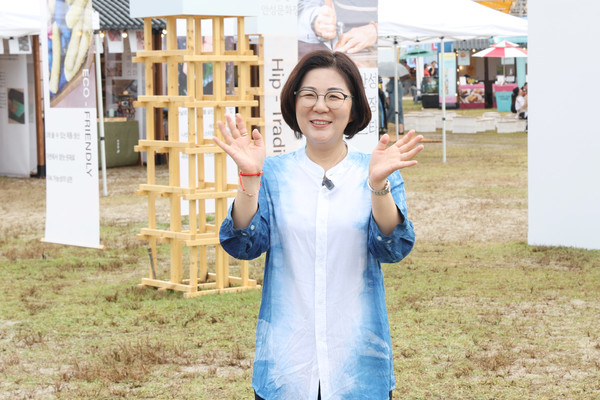 김보라 안성시장 문화장 인터뷰 사진  /사진제공=안성시