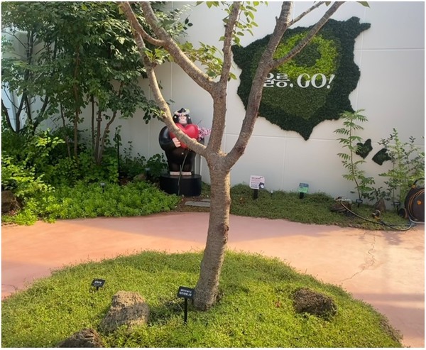 한국섬온실 속 울릉숲정원 /사진=윤다인 학생기자