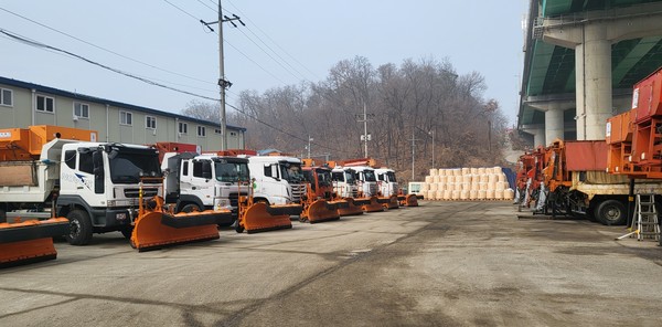 용인특례시, 겨울철 대설 대비 선제적 제설대책 가동 /사진제공=용인특례시