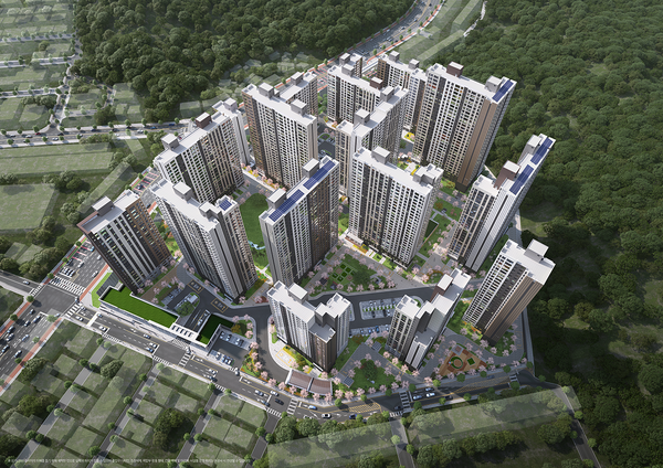 ‘두산위브더제니스 청주 센트럴파크’ 조감도 /자료제공=두산건설