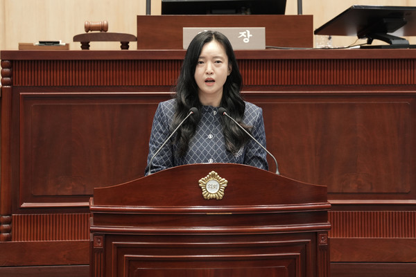 제347회 임시회 본회의 손세영 의원 /사진제공=동대문구의회