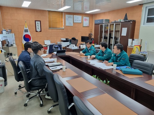 교육안전과 수능 시험장 안전점검 회의 /사진제공=경북교육청