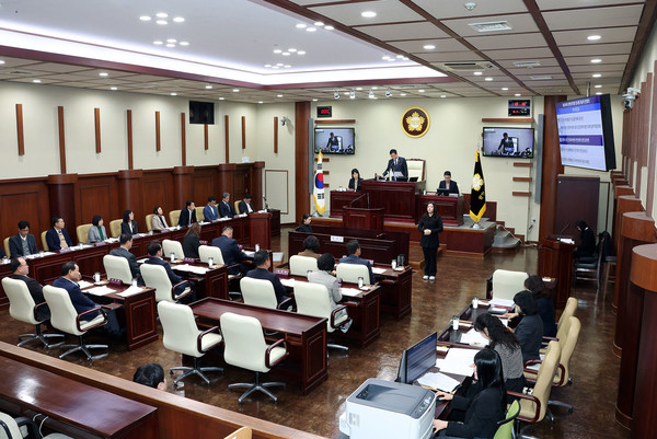 광명시의회, 제296회 임시회 폐회…시민생활 밀접 안건 총 24건 처리. /사진제공=광명시의회