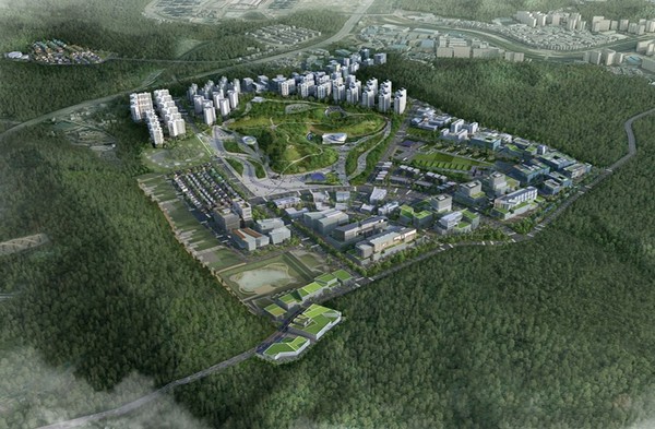 박달스마트시티 조감도. /사진제공=안양시