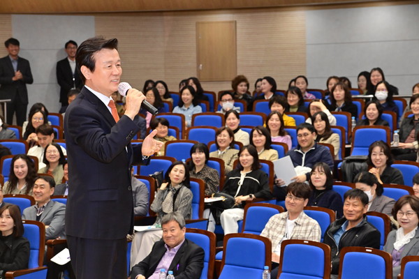 진주시 ‘먹거리통합지원센터 운영 설명회’ /사진제공=진주시