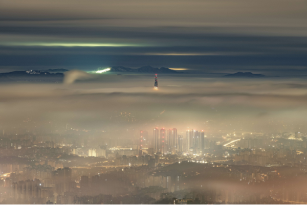 공모전 대상 수상작 이재선 작가의 '안개도시' /자료제공=한국환경공단